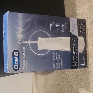 Oral B water flosser